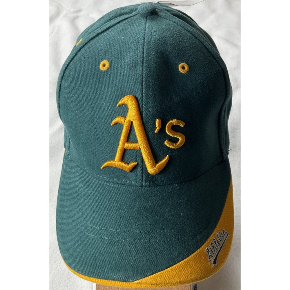 Oakland A's‎ Men's Twin Enterprises Adjustable Strap back MLB Hat Cap OSFA NWT